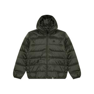 Aape Куртка утепленная с капюшоном A Bathing APE® Mooonface Logo, Green KHE