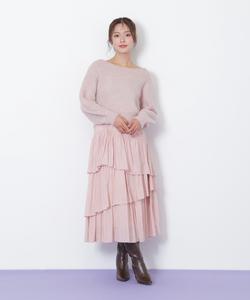 Случайная многоярусная юбка Jill By Jill Stuart, цвет Pink