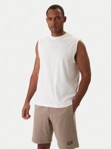 Майка regular fit 7M001405 AF22264 U0004 Ea7 Emporio Armani, экрю