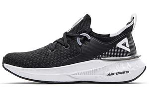 Tai Ji3.0 Кроссовки для повседневной носки женские с низким верхом, черные/белые Peak