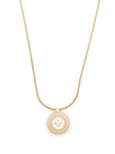 Колье Signal из желтого золота с перламутром и бриллиантами Fernando Jorge, золотой