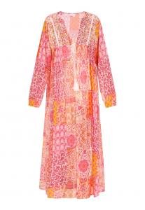 Кимоно IZIA Boho, оранжевый