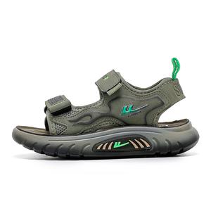 Нескользящие, легкие, амортизирующие, низкие сандалии для детей WARRIOR, зеленый