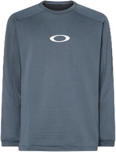Мужская трикотажная футболка с длинным рукавом и сетчатым рисунком Enhance Light Grid, размер 5.7 Oakley