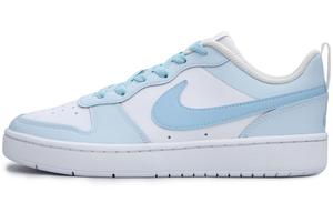 Кроссовки Nike Court Borough Skateboard Shoes Women's Low-Top White Blue