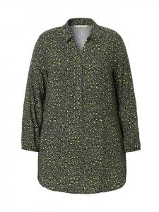 Блуза MIAMODA Hemdbluse, цвет dunkel grün