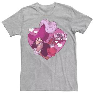 Мужская футболка Disney Villains Captain Hook "Hooked On You"