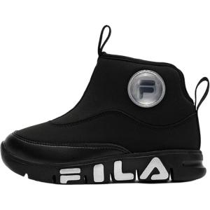Прочная теплая детская обувь средней высоты для детей 3–7 лет FILA KIDS, черный