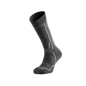 Носки Peak Silk Six Lurbel унисекс для катания на лыжах и снегу, светло-серый