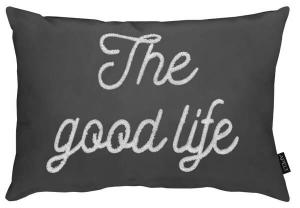 Декоративная подушка Apelt Good, 35x10x50 см, антрацитовый