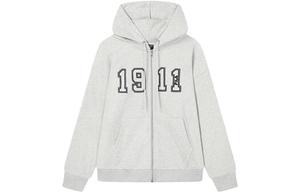 Куртка унисекс цвета слоновой кости и пепла Fila, слоновая кость