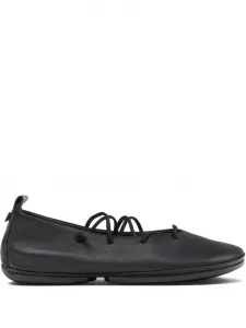 Балетки на шнуровке Camper, черный