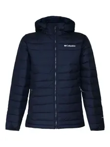 Стеганая куртка с капюшоном Columbia, черный