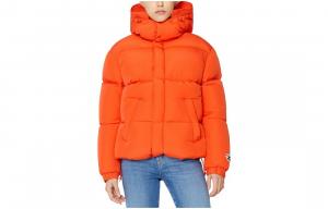 Diesel Пуховая куртка FW22, унисекс, оранжевая