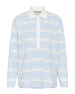 CULTURE Футболка 'CUbejse' в цвете Sky Blue