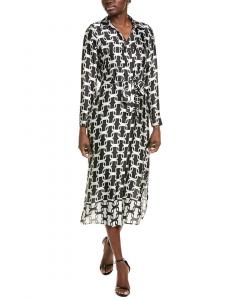 T Tahari Миди-платье, черный