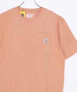 Футболка с коротким рукавом, карманом и нашивкой Carhartt, оранжевый