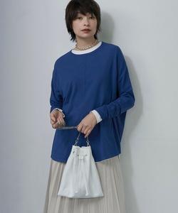 Сумка через плечо с завязками и цепочкой