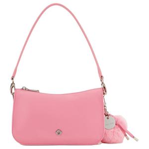 Samsonite Сумка через плечо мини женская розовая из искусственной кожи