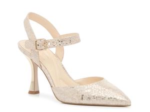 Туфли Jessica Simpson Polita Slingback Pump, золотой металлик