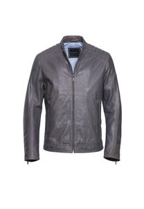 Кожаная куртка БУАПОЛЛО Bugatti, серый