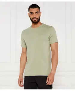 Футболка Regular fit Boss Orange, зеленый