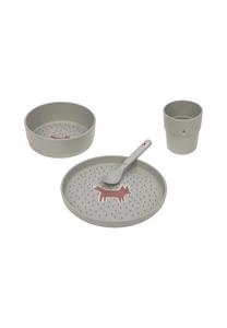 Набор детской посуды Lässig, 4 предмета, темно-зеленый