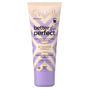 Тональный крем для лица 05 кремово-бежевый Eveline Cosmetics Better Than Perfect, 30 мл