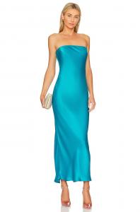 Платье миди SNDYS x REVOLVE Angel Strapless, синий