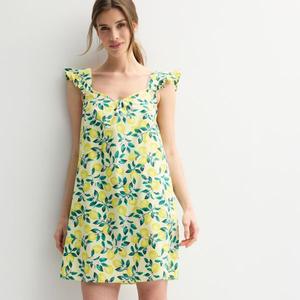 Женская тканая ночная рубашка-сорочка Draper James, цвет lemons