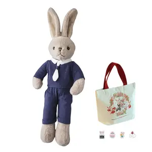 Dolls and bears dance Персиковый белый кролик милые креативные кроличьи куклы плюшевая кукла высота 32см/35см