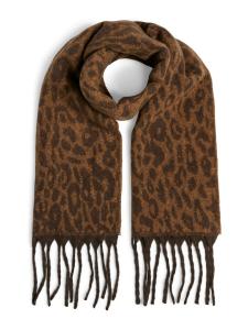 Шарф PIECES PCNAYA, коричневый/темно-коричневый