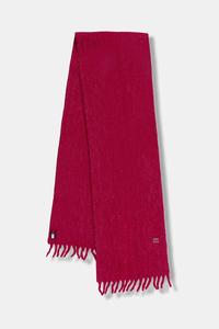 Шарф с шерстью Tommy Jeans, розовый