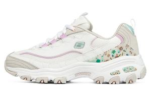 Кроссовки женские D"Lites 1.0 Chunky с низким верхом, белые/серые/розовые Skechers
