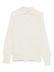 Кашемировый свитер с воротником поло Malo, нейтральный