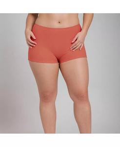 Плюс Размер Бойшорты Calypsa, красный