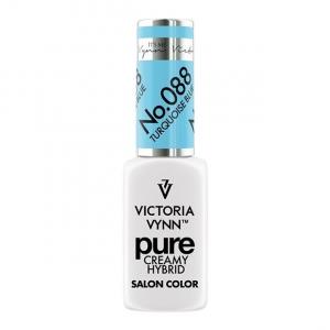 Лак для ногтей Victoria Vynn Pure Creamy Hybrid 088 Бирюзово-синий, 8 мл
