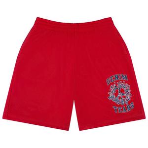 Шорты Denim Tears Denim University Mesh Shorts, Red
