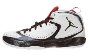Кроссовки Jordan 2012 Q 'White Black Red', черный/белый