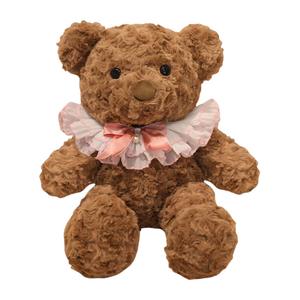 Плюшевая кукла Floral Bow Bib Bear высотой 30см/45см/65см FANNIKEER