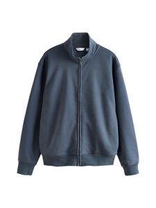 Толстовка с капюшоном на молнии Next, пыльно-синий