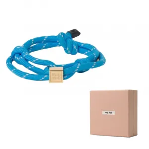 Браслет-шнурок с логотипом MIU MIU