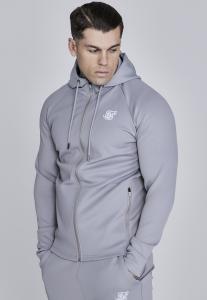 Толстовка SIKSILK Zip-up sweatshirt, Grey