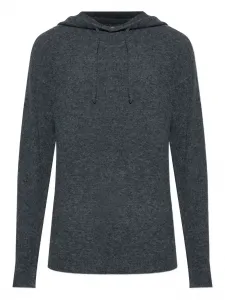 Худи с эффектом меланжа American Vintage, серый