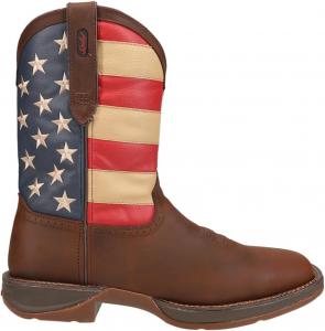 Мужские патриотические вестерн-сапоги Durango с флагом, на молнии