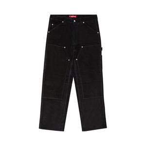 Брюки Supreme Suede Double Knee Painter Pant, Black