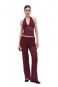 No Matter What Брюки Regular в цвете Bordeaux