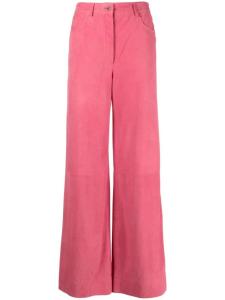 Alberta Ferretti брюки широкого кроя, розовый