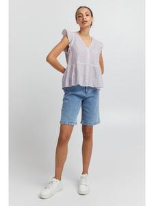 ICHI Топ IHGRY TO5 Regular fit in Lavender Fog