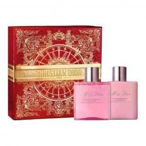 DIOR Ограниченный новогодний набор Miss Rose Fragrance Box уход увлажняющий подтягивающий 175мл+175мл